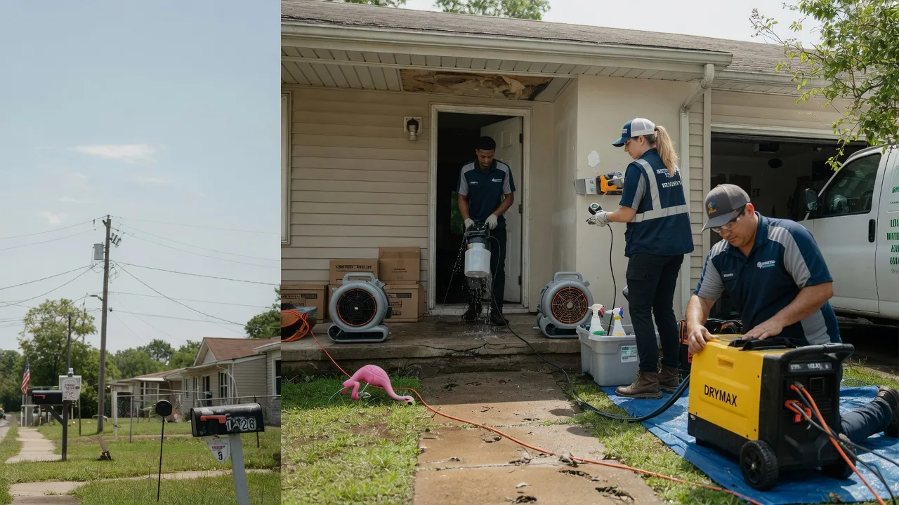 Storm Damage Water Removal in Commerce, TX near me